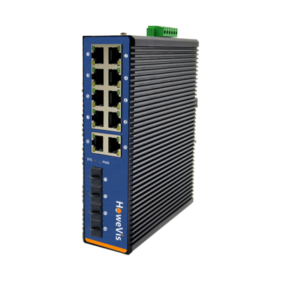 14 ports managed industrial switch