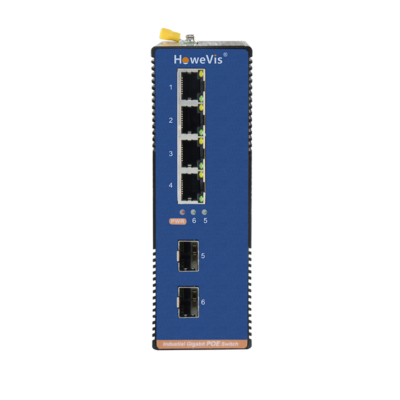 Howevis 6 ports industrial network switch