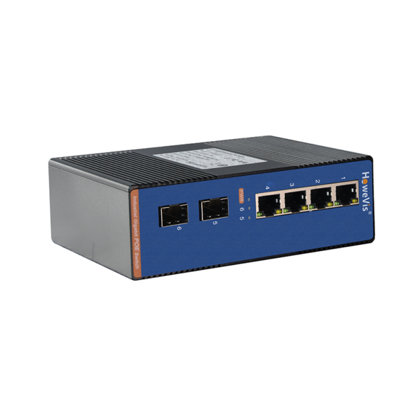 Howevis 6 ports industrial network switch