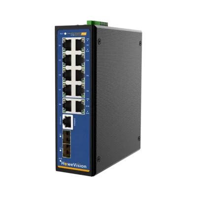 Howevis 12 ports industrial network switch