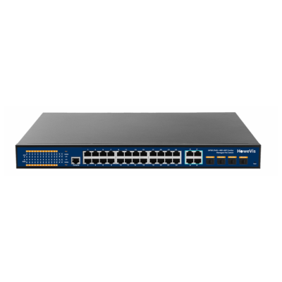 28 ports managed network swtich