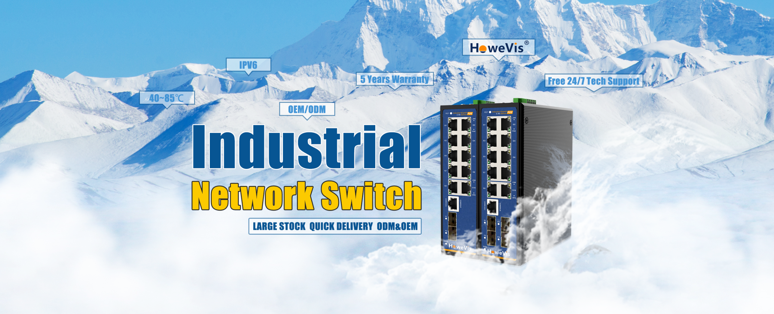 OEM/ODM POE switch products