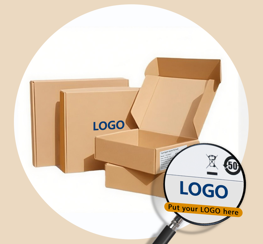 White-label packaging services for industrial Ethernet switches in bulk quantities