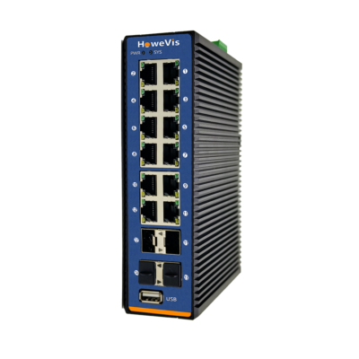 HoweVis L3 Industrial Switch - Smart Manufacturing Traffic Optimization