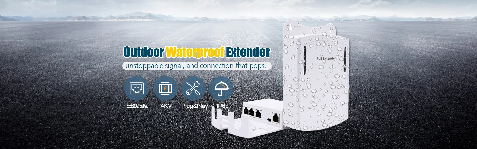 outdoor poe ethernet extender