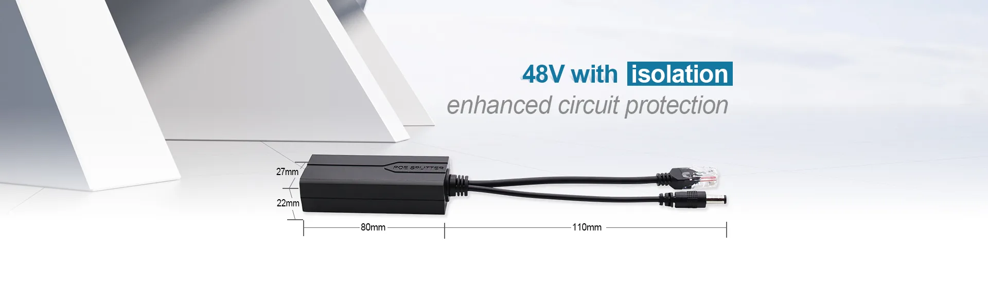 48v poe splitter