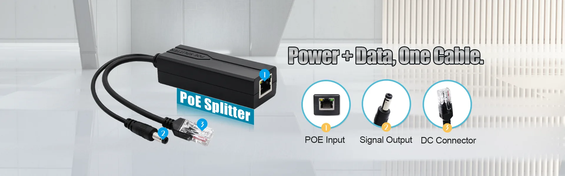 48v poe splitter