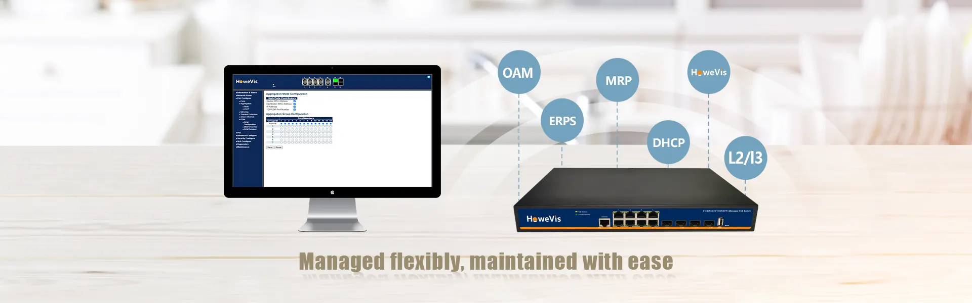 Layer 2/3 network switch