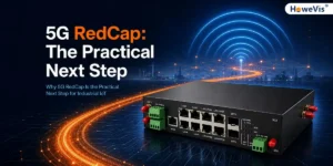 Industrial 5G RedCap router enabling cost-effective and reliable IoT connectivity for smart factories